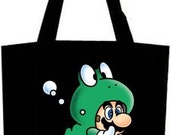 Froggy Frog Mario Tote