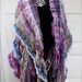 Sangria Throw/Wrap in purples