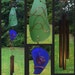 Wind Chime, Stained Glass, Sea Glass, Beach Glass, Copper, Windchimes, Wind Chimes, Suncatcher