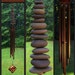 Wind Chime, Stone, Beach Stone, Copper, Windchimes, Wind Chimes