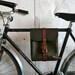olive leather bicycle bag