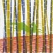 LINOCUT PRINT - Bamboo Horse 1 - Monoprint