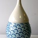 SALE Big Blue on Blue Vase