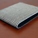 Last One Men's Wallet Black and White Houndstooth 5 Pocket Billfold