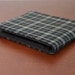 Men's Wallet Brown Flannel Plaid 5 Pocket Billfold