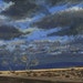DESERT CLOUDS Acrylic Painting Reserved for Chris R.