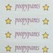 20 stickers. You're a star, poopypants.