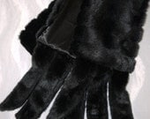 Faux Fur Mink Stole With Tails Glam for Wedding Parties Parades or Events