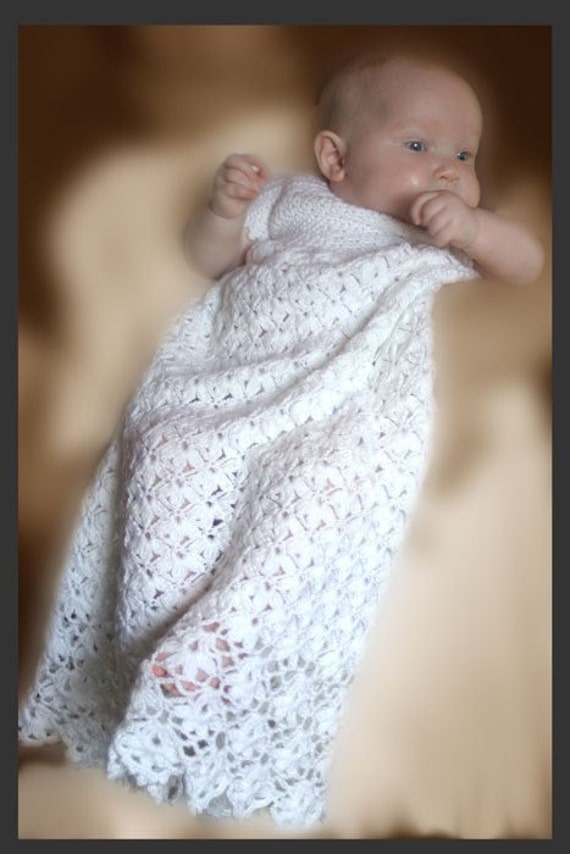 Tiny Blossoms Christening Gown Crochet Pattern by ...