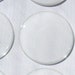 30 round 30 mm epoxy dot, resin drops cabochon bubble dot self adhesive covers stickers