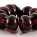 Dark Root Beer Spacers - Handmade Lampwork Glass Beads - Browns, Amber - 5mm SRA (Set of 10 Spacer Beads)