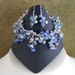 something blue bracelet and earrings set