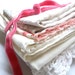 Shabby Chic Cutter Bundle - featuring beautiful doilies, hankie, pillowcase, and embroidered table linens