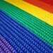 The Rainbow Pride Baby Blanket - Gay Pride Crochet Afghan - LGBT