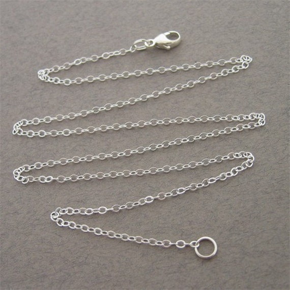 16 inch sterling silver chain - sterling silver chain bulk