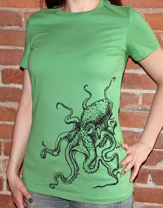 octopus womens shirt