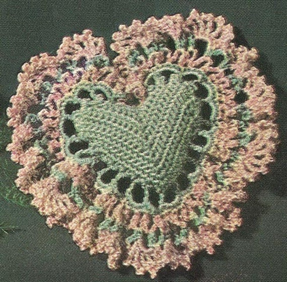 Heart Sachet Crochet Pattern Free Crochet Patterns