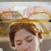 70s Christian Dior Glasses - Golden Honey Amber - Designer Vintage Eyewear Frames - Optyl Oversized Eyeglasses Germany - NOS New Old Stock