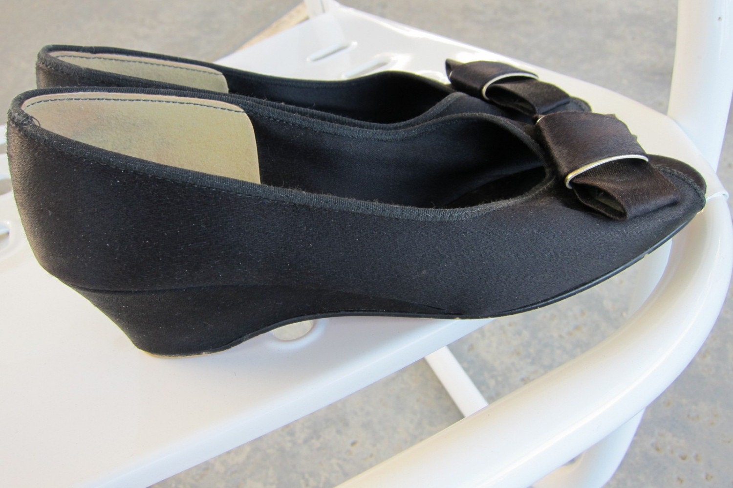 wedding heels pearls