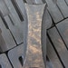 Antique Letterpress Wood Type Printers Block Letter I