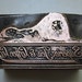 Vintage Letterpress Printers Block Superior Tea and Coffee Company Lion