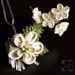 The Ivory Garden Tsunami Kanzashi Hair Accessory - OOAK - RESERVED