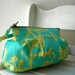 25% OFF SALE - Souvenir in Mineral - Zipper Pouch with Clip