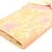 Knitting Needle Case - Peachy Keen - IN STOCK Large Organizer 30 ivory pockets for circular, straight, dpn, or paint brushes