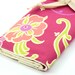 Sale Large Knitting Needle Case Organizer - Gypsy Velvet Vine - 30 natural pockets for circular, straight, dpn, or paint brushes