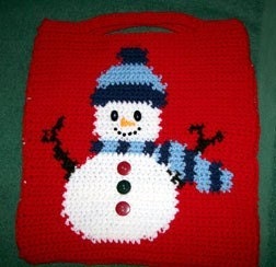 The pattern range: Christmas Gift Bags - Cinderberry Stitches