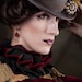 Featured in Dark Beauty Magazine STEAMPUNK EARRINGS Gearrings in Purple and Brass by Nouveau Motley