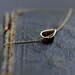 Set Adrift in Gold Necklace