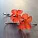 Radiant Hibiscus Earrings