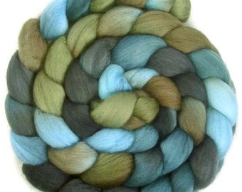 Handpainted Superfine Merino Wool Roving - 4 oz. TRIBE - Spinning Fiber