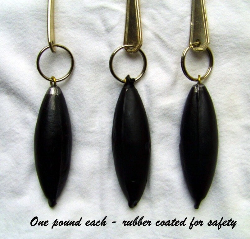 Circular Sock Knitting Machine Weights set of three 1 lb