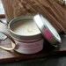 Indigenous Type Soy Candle 6 oz Travel Tin Essential Oils of Coriander, Sage and Cedar
