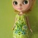 Green India beaded Blythe dress