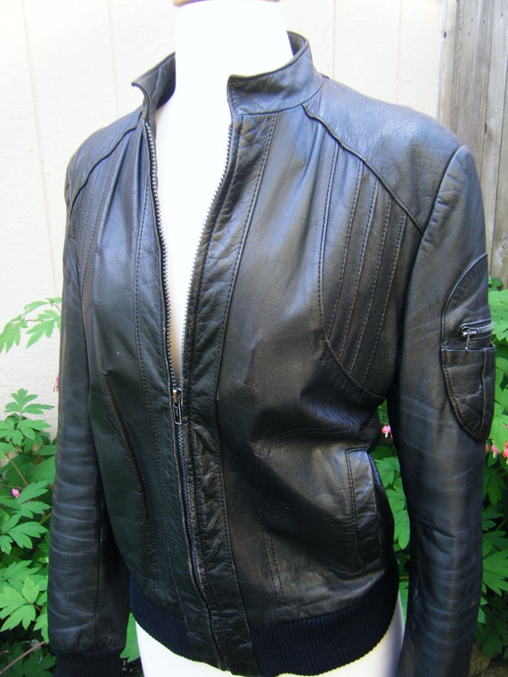 vintage LEATHER TUSCADERO jacket