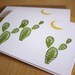 Desert Evening - Handmade Blank Note Cards - Set of 2