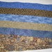 Earth Brown Beige and Blue Set of 4 Placemats