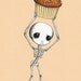 Cupcake Bounty Skeleton Print