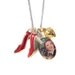 Dorothy and Toto Ruby Slippers Wizard of Oz Charm Necklace from Hoolala