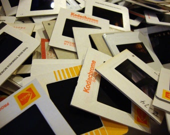 Vintage 35mm Slides- random lot of approx 200 De-stash