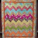 Bright Zig Zag Chevron Lap Quilt - Baby Quilt