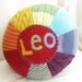 Personalized Sweater Ball - BRIGHT Rainbow
