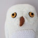 Super soft snowy owl