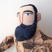 tattooed man with beard