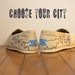 City Skyline Custom TOMS Shoes