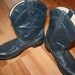 Vintage 80 BLUE Cowboy Boots Womens Size 9