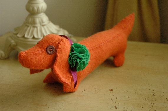 Fabric Dachshund Sewing Pattern-PDF